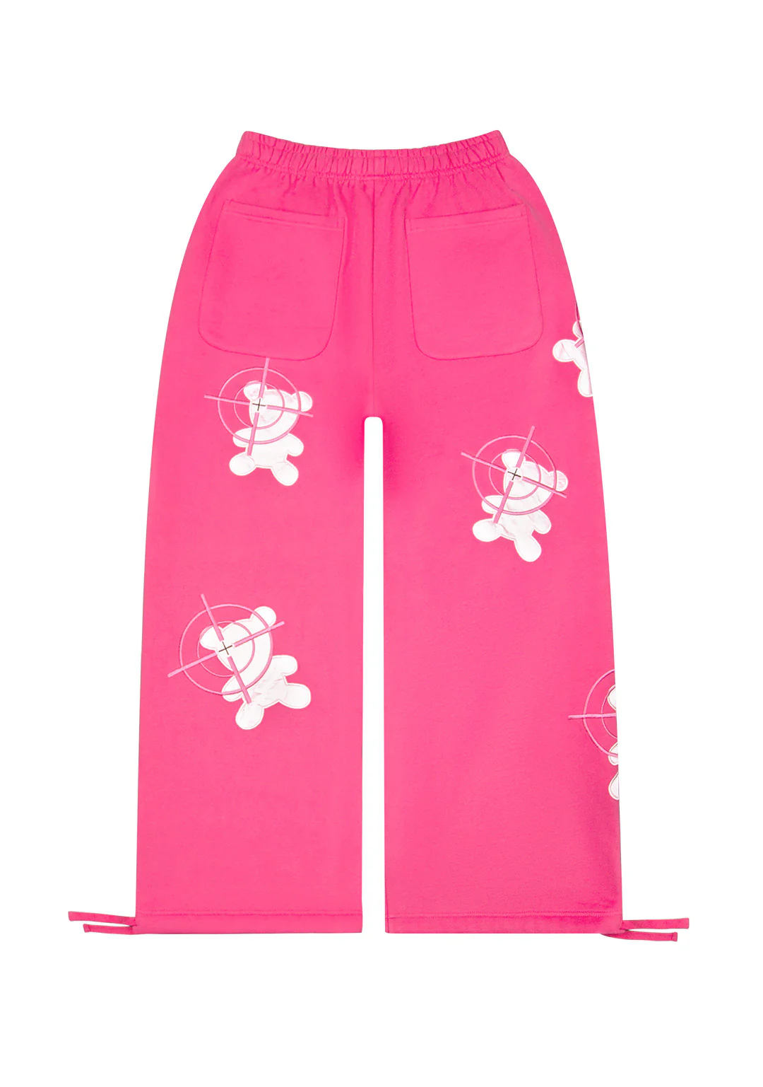 GAMER OVERSIZED SWEATPANTS HOT PINK - Image 6