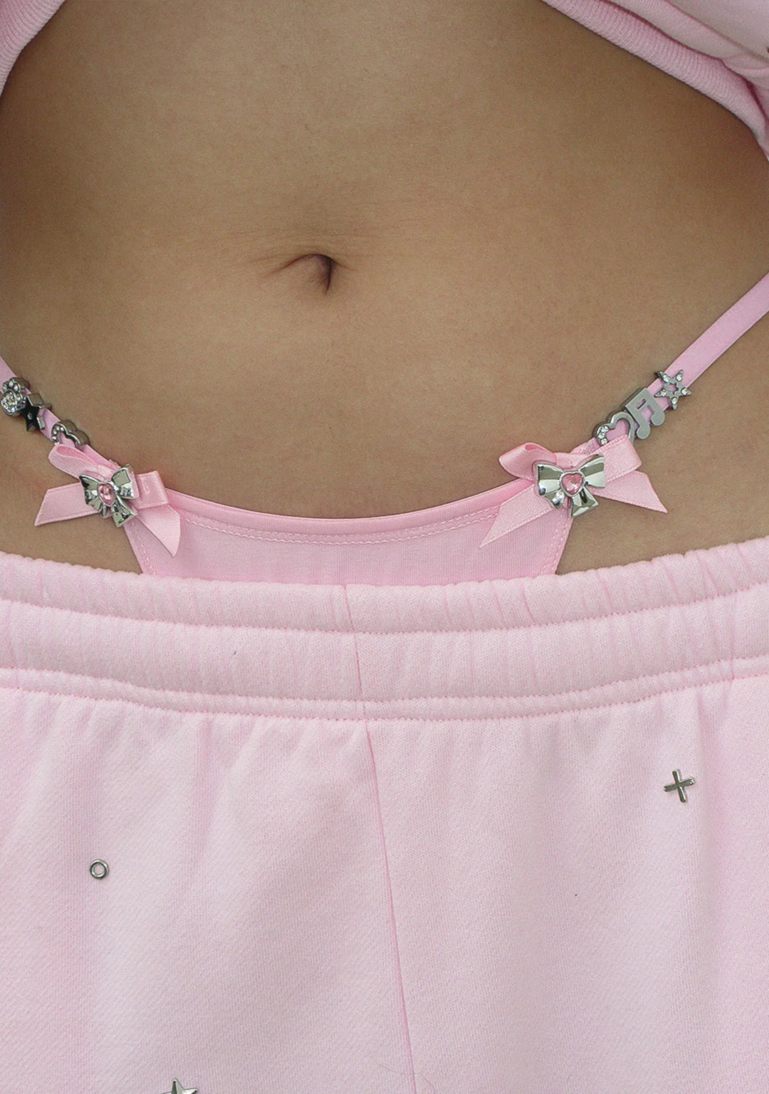 GLITCH CHARM G-STRING BABY PINK - Image 3