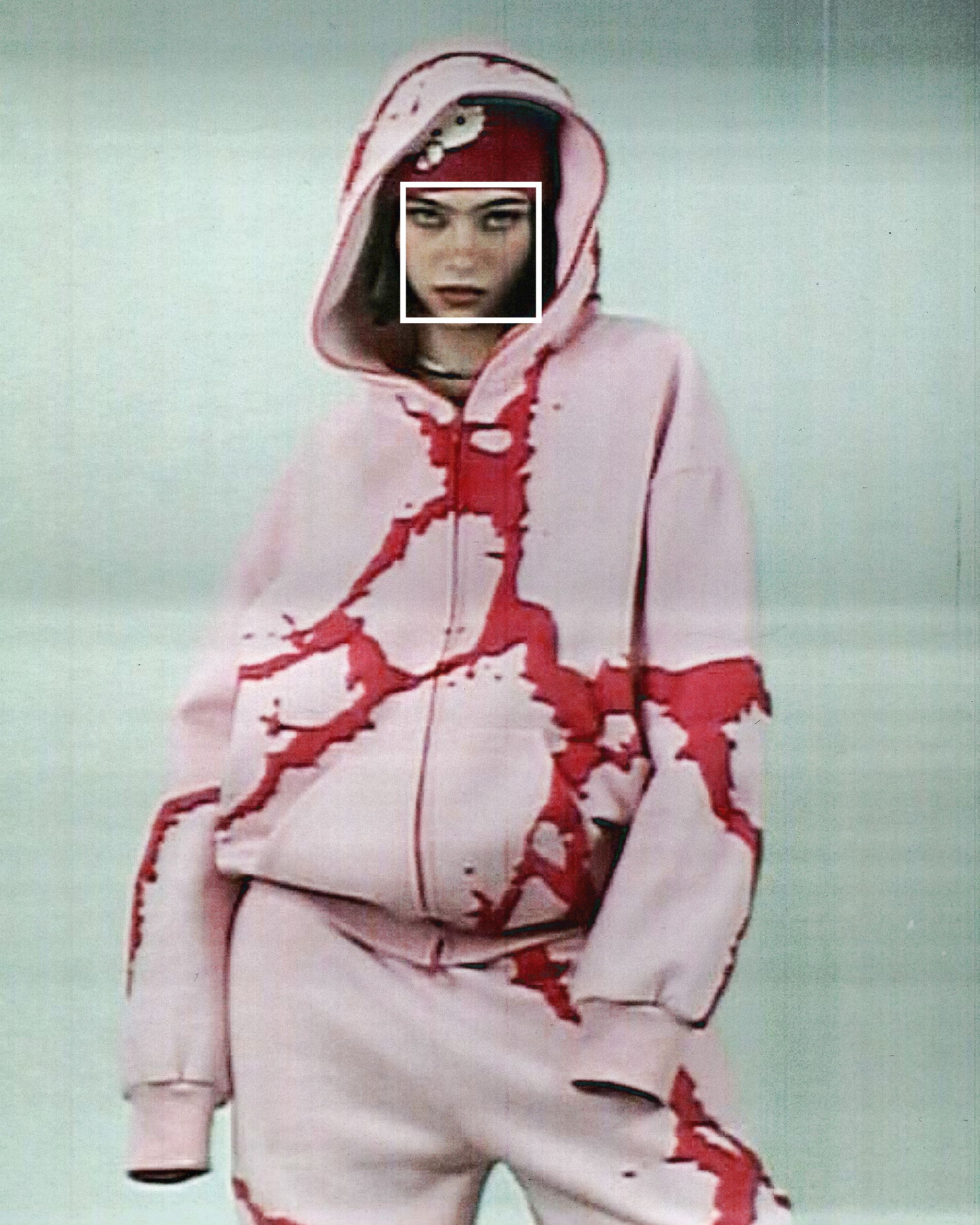 VENOM ZIP HOODIE PINK POISON - Image 2